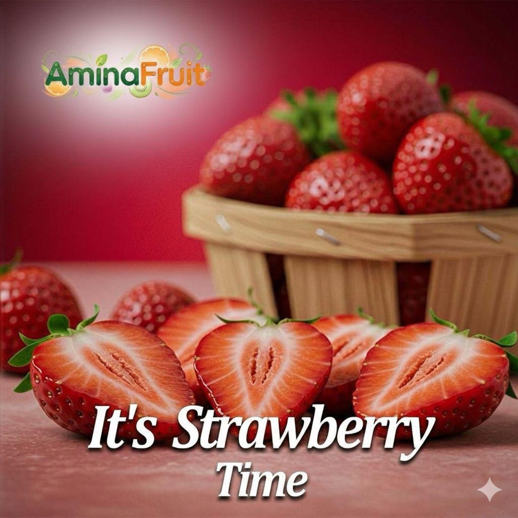 الفراولة الطازجة